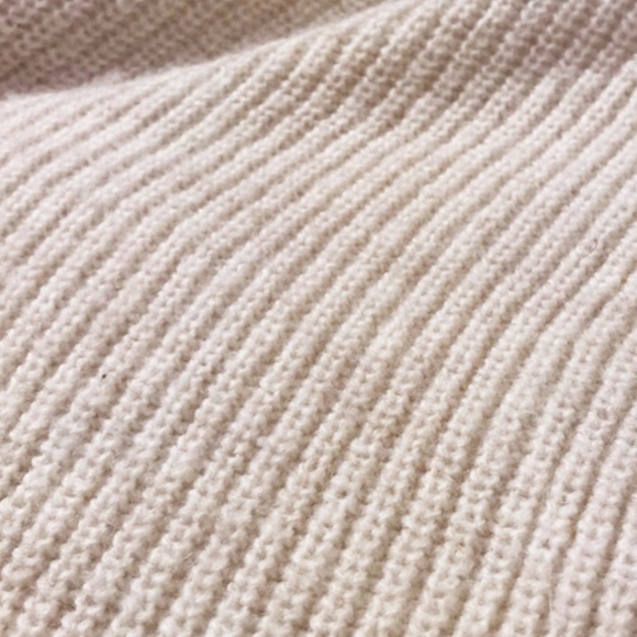 Gap Creamy Pale Pink Tweed Shawl Collar Cardigan, Size Small - Picture 10 of 13